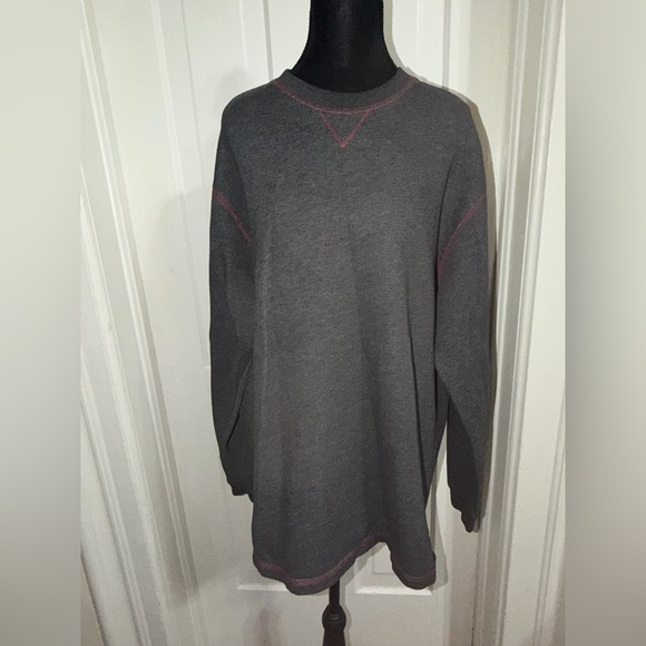 Arrow Other - Arrow‎ Gray Crewneck Men's Sweater, size XL